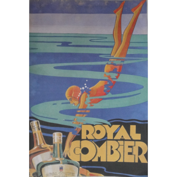 Affiche Royal Combier de la Distillerie Combier