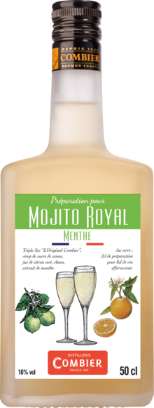 Préparation pour Mojito Royal de la Distillerie Combier