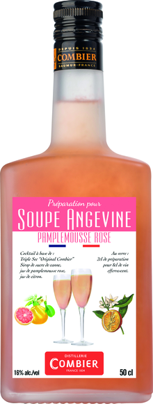 Préparation pour Soupe Angevine Pamplemousse Rose de la Distillerie Combier