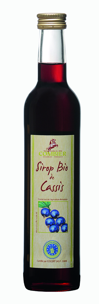 Sirop Bio de Cassis de la Distillerie Combier