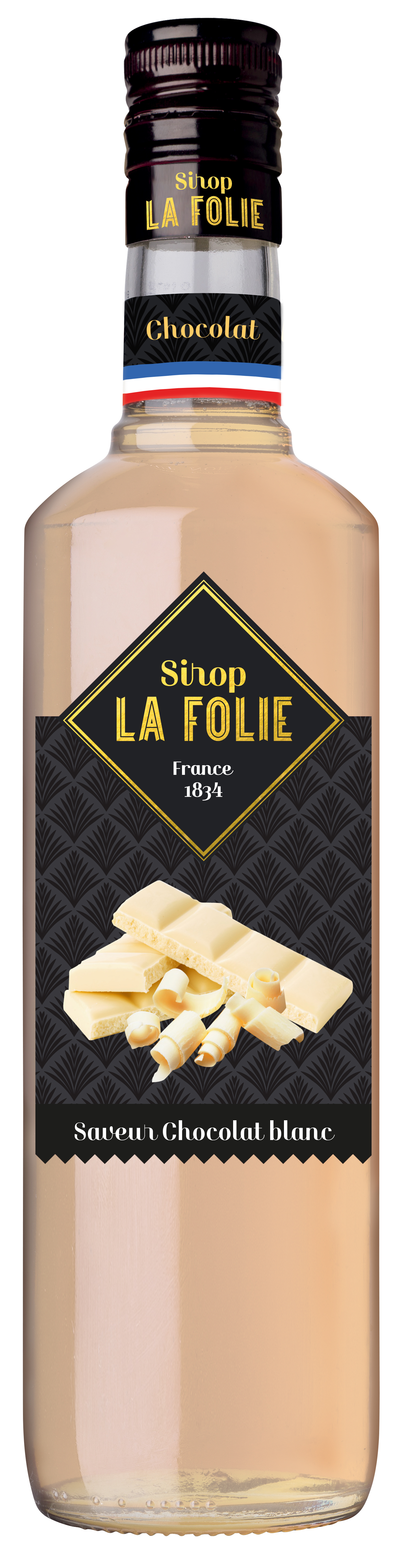 Sirop saveur Chocolat Blanc 35cl