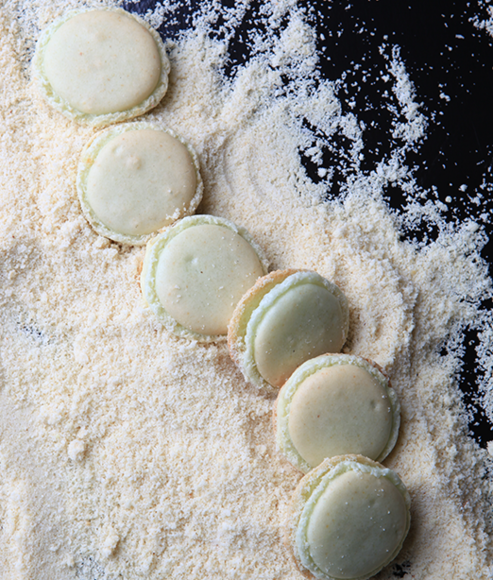 Macarons à l'absinthe de la Distillerie Combier