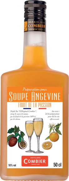 Préparation pour Soupe Angevine Fruits de la Passion de la Distillerie Combier