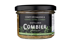 Confit d'échalions & Kummel Extra Combier de la Distillerie Combier