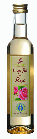 Sirop Bio saveur Rose de la Distillerie Combier