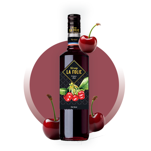 Sirop La Folie Combier cerise