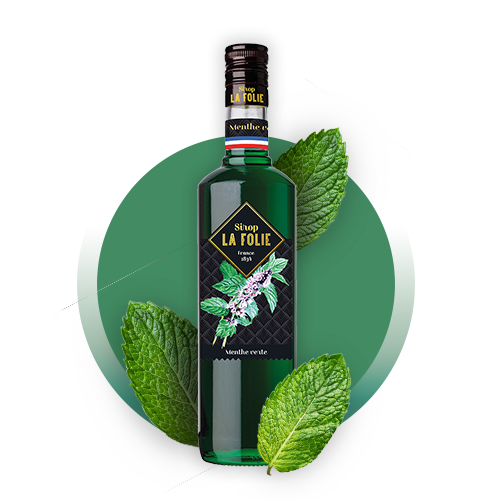 Sirop La Folie Combier Menthe Verte